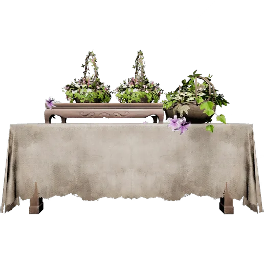 Flower Basket Stall (Stocked)