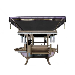 Mobile Flower Cart IV