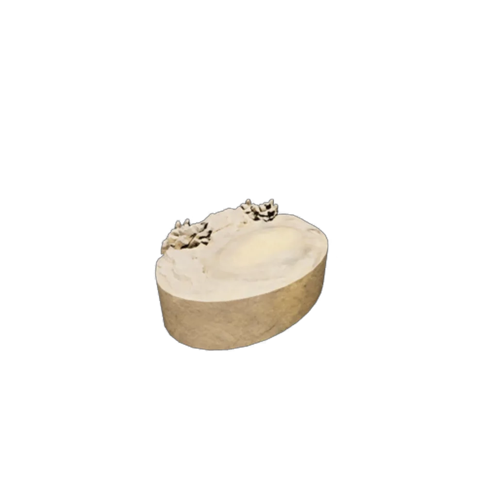 Painted Boat Hull Component