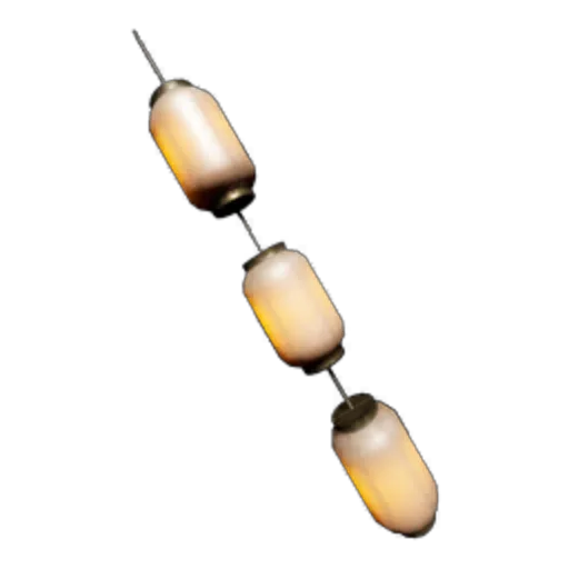 Diagonal Lantern Row