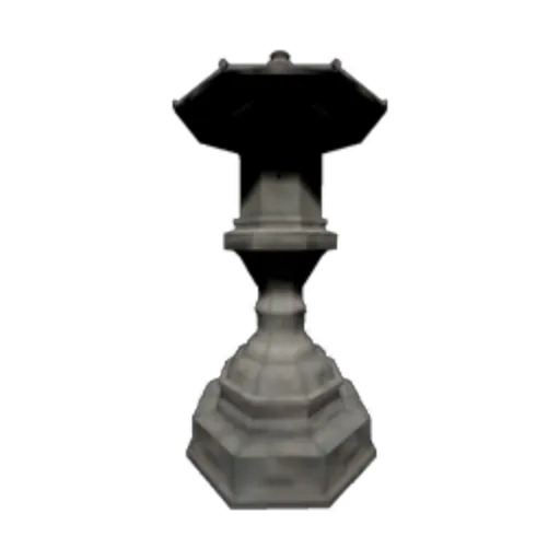 Snowy Stone Lantern