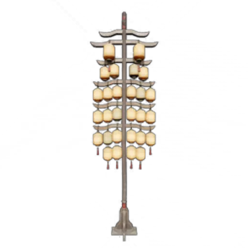 Starry Courtyard Lantern Stand