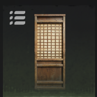 Lattice Door