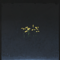Surface yellow flower
